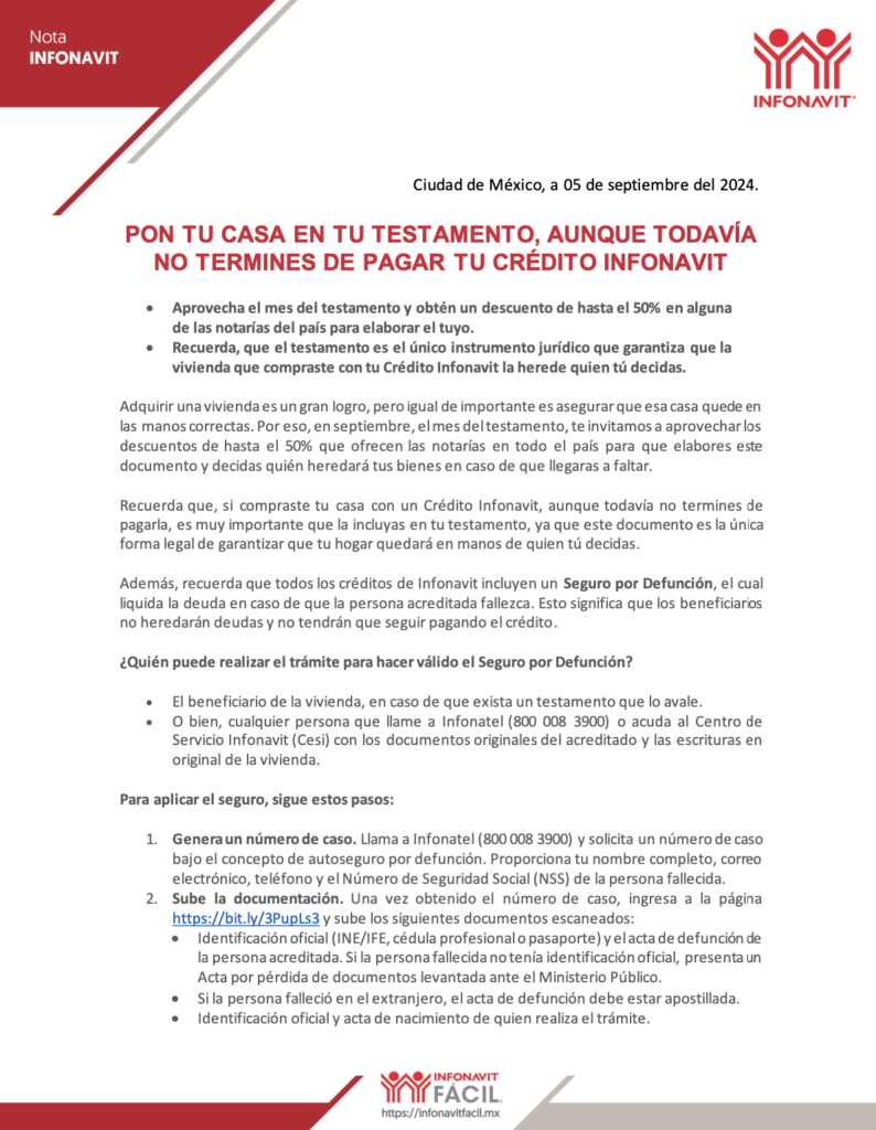 Pon tu casa en tu testamento, aunque todavía no termines de pagar tu ...